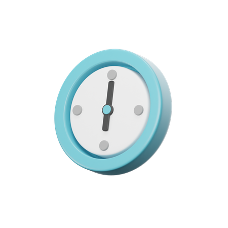 Clock  3D Icon