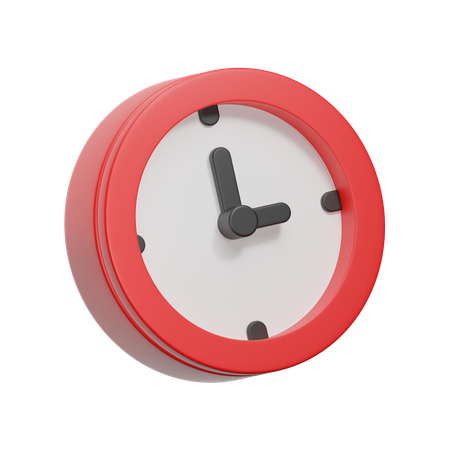 Clock  3D Icon