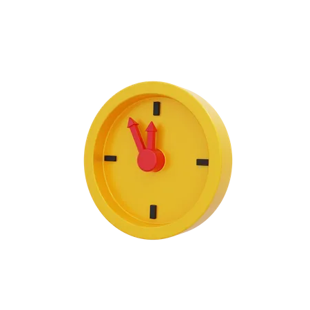 Clock  3D Icon