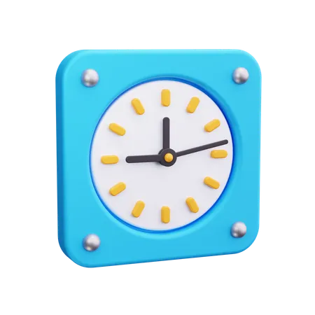 Clock  3D Icon