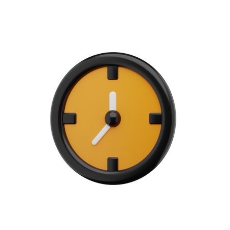 Clock  3D Icon