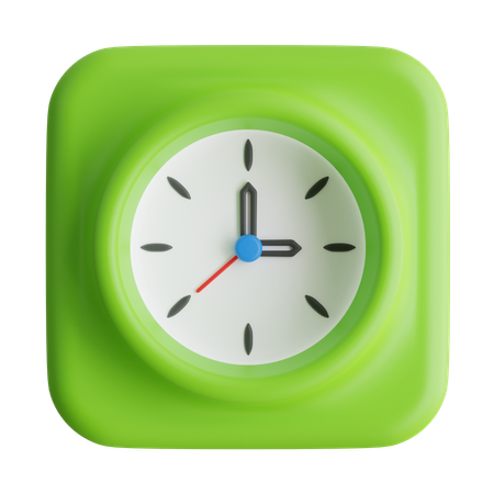 Clock  3D Icon