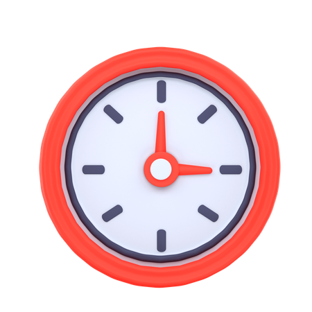 Clock  3D Icon