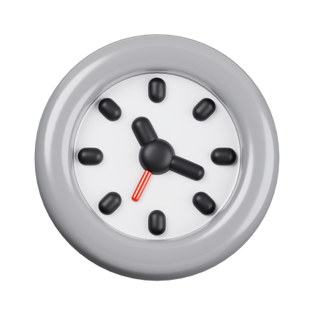 Clock  3D Icon