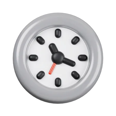 Clock  3D Icon