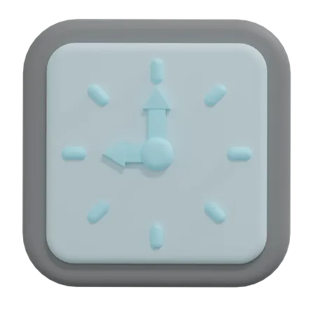 Clock  3D Icon