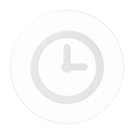 Clock  3D Icon