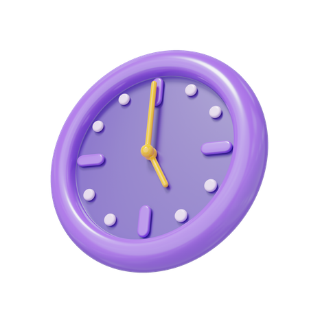 Clock  3D Icon