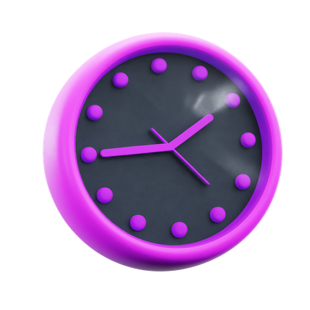 Clock  3D Icon