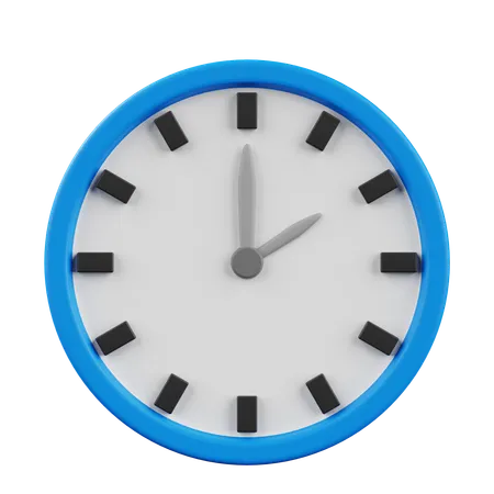 Clock  3D Icon