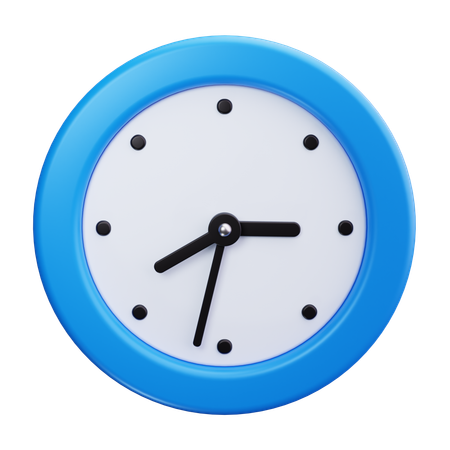 Clock  3D Icon