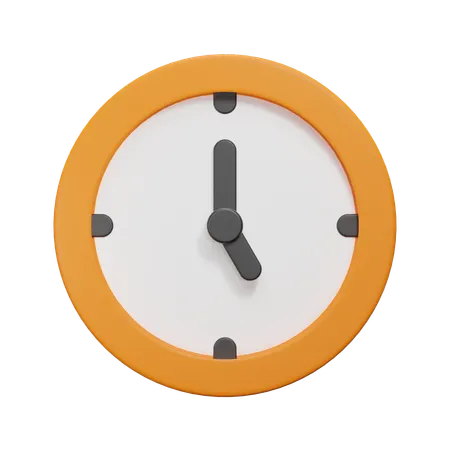 Clock  3D Icon