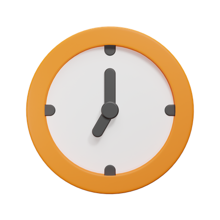 Clock  3D Icon