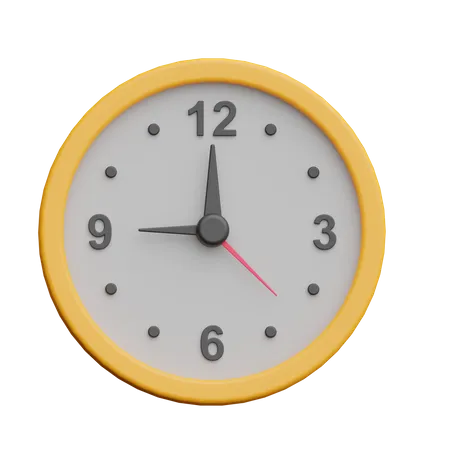 Clock  3D Icon