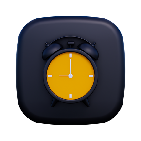 Clock  3D Icon