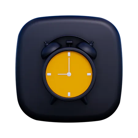 Clock  3D Icon