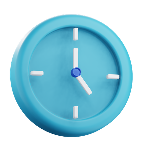 Clock  3D Icon