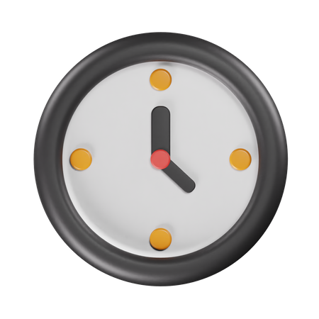 Clock  3D Icon