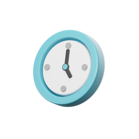 Clock  3D Icon