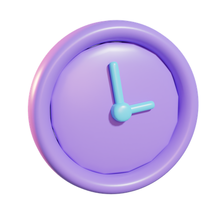 Clock  3D Icon