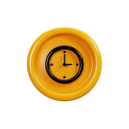 Clock  3D Icon