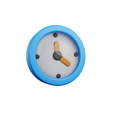 Clock  3D Icon