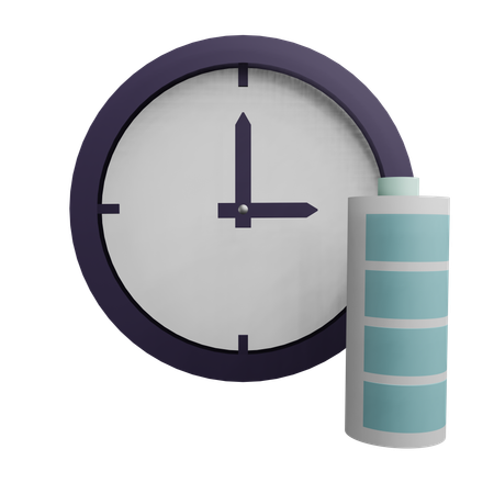 Clock  3D Icon