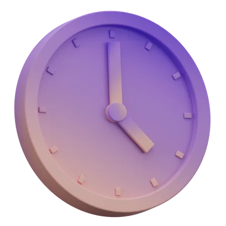 Clock  3D Icon