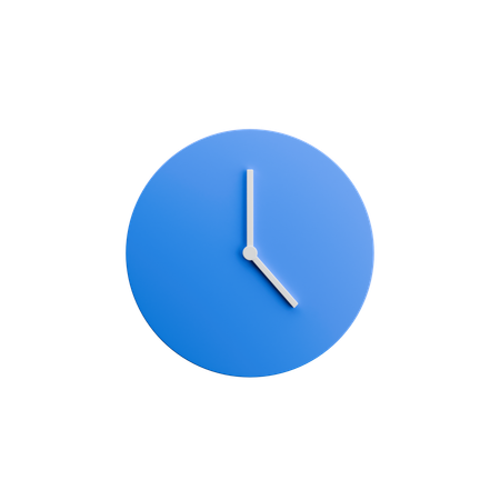 Clock  3D Icon