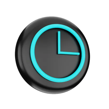 Clock  3D Icon