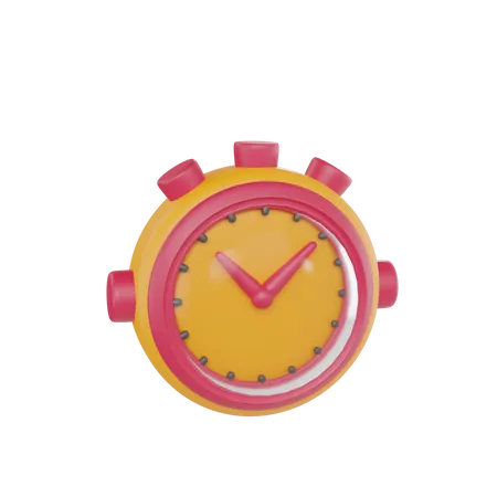 Clock  3D Icon