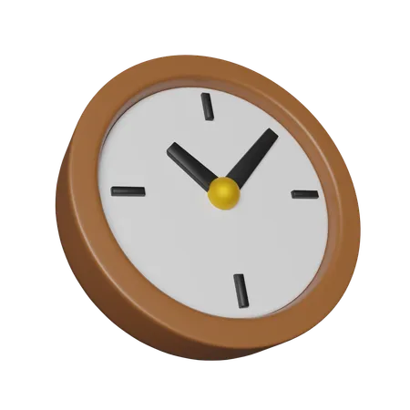 Clock  3D Icon