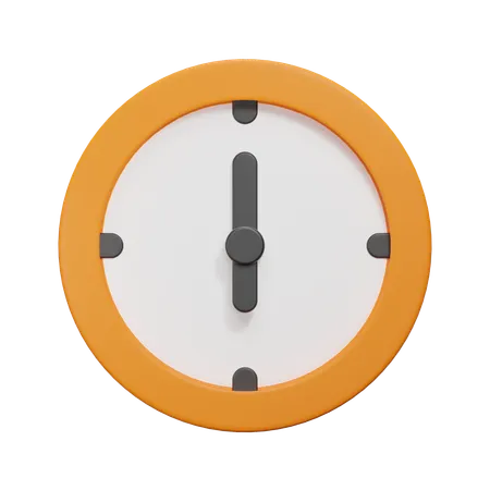 Clock  3D Icon