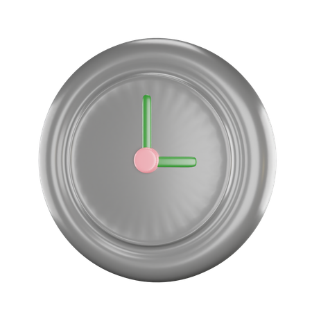 Clock  3D Icon