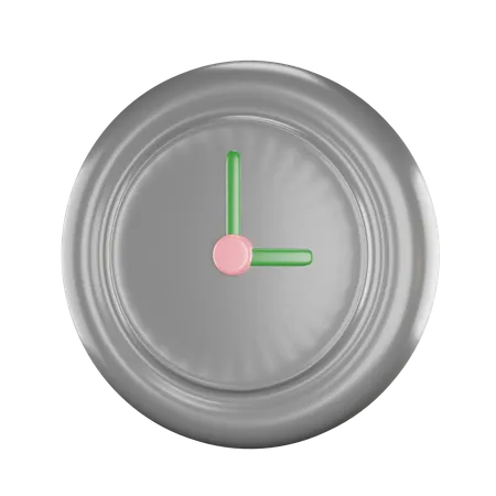 Clock  3D Icon