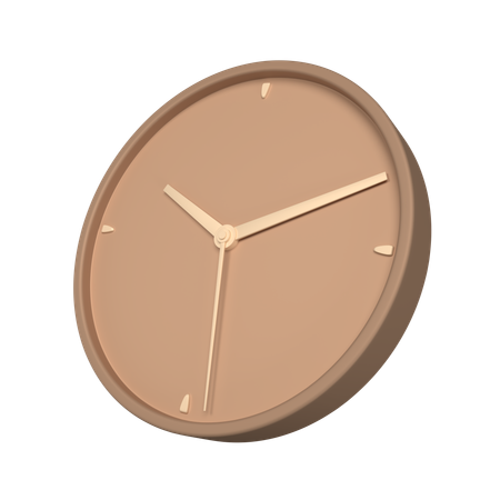 Clock  3D Icon