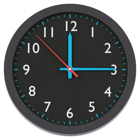 Clock  3D Icon