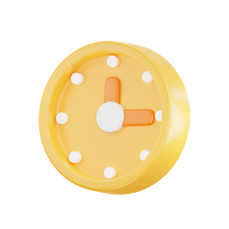 Clock  3D Icon