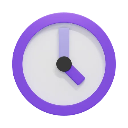 Clock  3D Icon