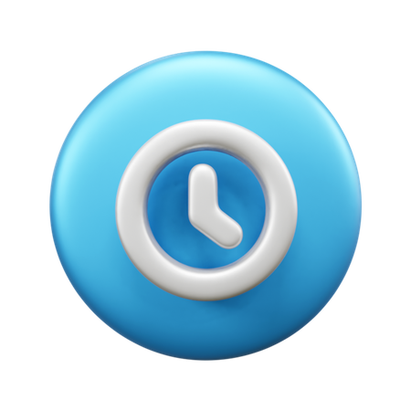 Clock  3D Icon