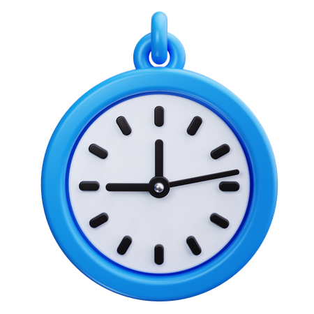 Clock  3D Icon