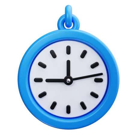 Clock  3D Icon