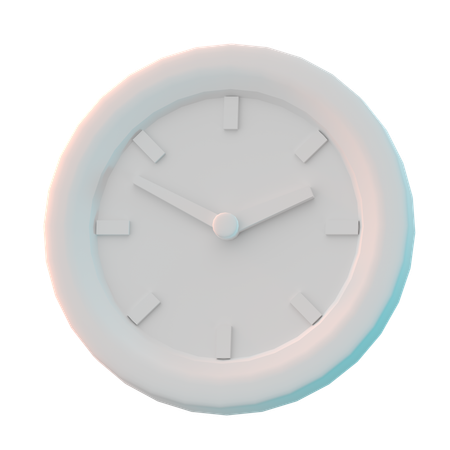 Clock  3D Icon