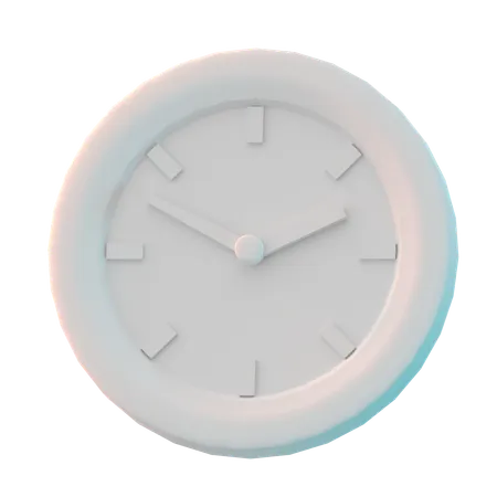Clock  3D Icon