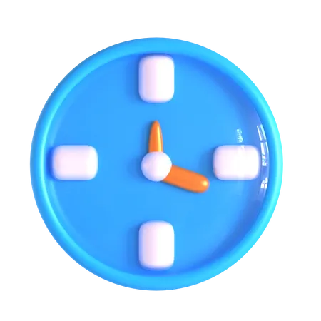 Clock  3D Icon