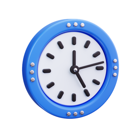 Clock  3D Icon