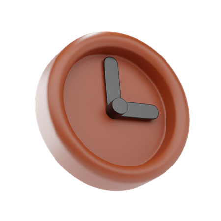 Clock  3D Icon