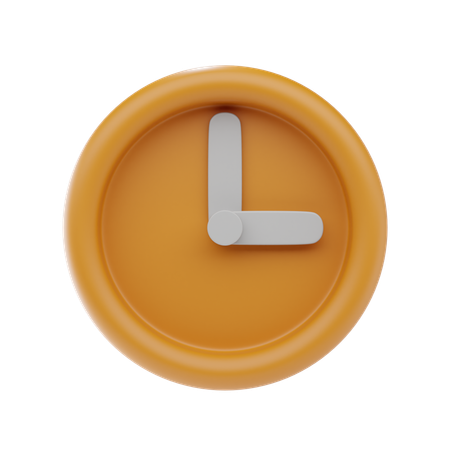 Clock  3D Icon