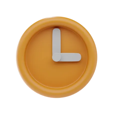Clock  3D Icon