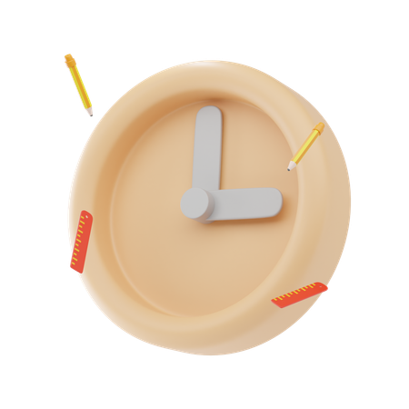 Clock  3D Icon